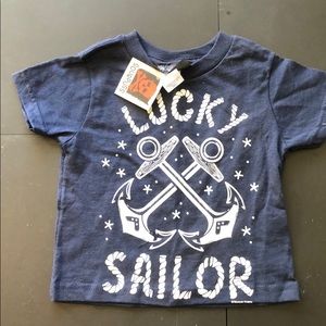 SOURPUSS LUCKY SAILOR KIDS TEE